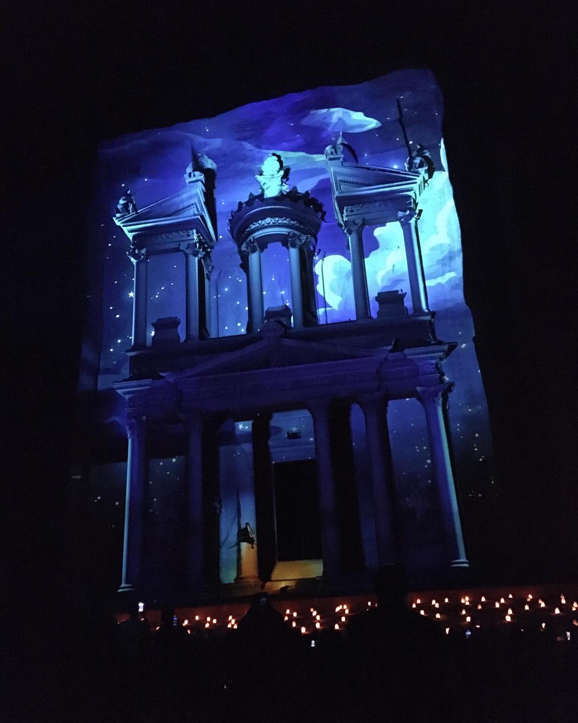 Petra de Noche: Nuevo espectáculo de proyección 3D y precio de entrada que realzan la mágica experiencia nocturna de Petra